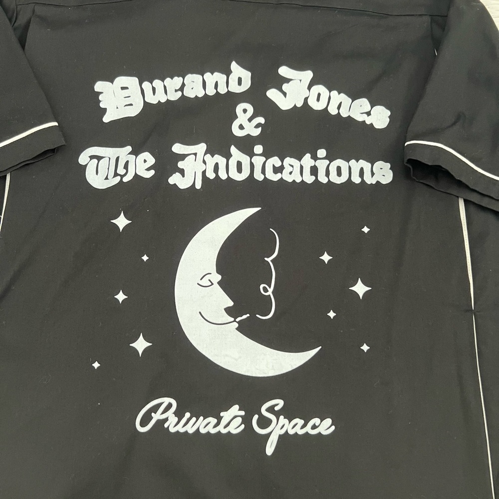 Durand Jones & The Indications Bowling Button Down Shirt Size Large 2022 Tour